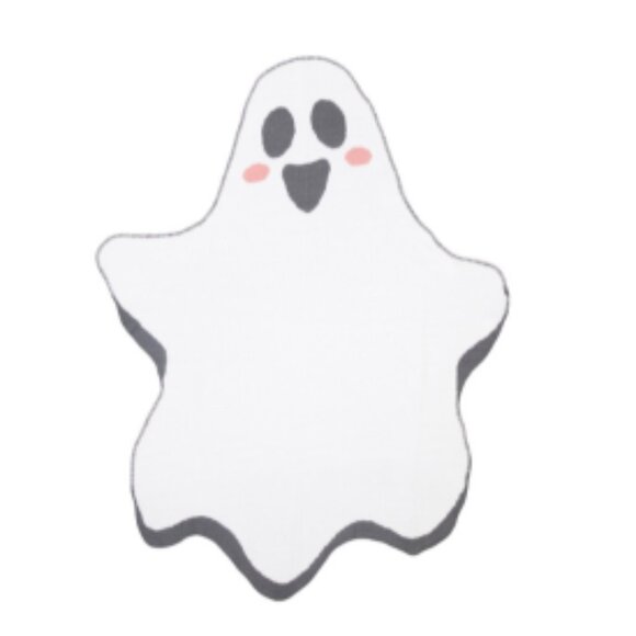 Envogue Ghost Shaped Knitted Throw | 50" x 70' | NWT - Picture 2 of 5